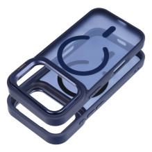 Case for iPhone 17 Pro Max Forcell F-Protect Shadow Stand Premium compatible with MagSafe navy blue Case for iPhone 17 Pro Max Forcell F-Protect Shadow Stand Premium compatible with MagSafe navy blue