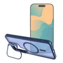 Case for Samsung A57 Forcell F-Protect Shadow Stand Premium compatible with MagSafe navy blue Case for Samsung A57 Forcell F-Protect Shadow Stand Premium compatible with MagSafe navy blue
