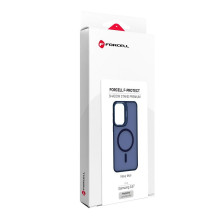 Case for Samsung A57 Forcell F-Protect Shadow Stand Premium compatible with MagSafe navy blue Case for Samsung A57 Forcell F-Protect Shadow Stand Premium compatible with MagSafe navy blue