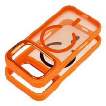 Case for iPhone 17 Pro Max Forcell F-Protect Shadow Stand Premium compatible with MagSafe orange Case for iPhone 17 Pro Max Forcell F-Protect Shadow Stand Premium compatible with MagSafe orange