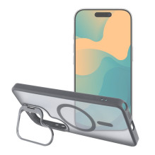 Case for Samsung A57 Forcell F-Protect Shadow Stand Premium compatible with MagSafe grey Case for Samsung A57 Forcell F-Protect Shadow Stand Premium compatible with MagSafe grey