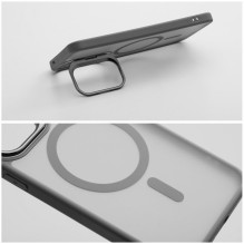 „Samsung A57 Forcell F-Protect Shadow Stand Premium“ dėklas, suderinamas su „MagSafe“, pilkas „Samsung A57 Forcell F-Protect Shadow Stand Premium“ dėklas, suderinamas su „MagSafe“, pilkas