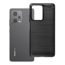 Xiaomi Redmi Note 12 PRO 5G CARBON 2.0 dėklas, juodas Xiaomi Redmi Note 12 PRO 5G CARBON 2.0 dėklas, juodas