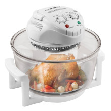 Halogen Oven - Esperanza EKO003 12L 1400W White / Transparent Halogen Oven - Esperanza EKO003 12L 1400W White / Transparent