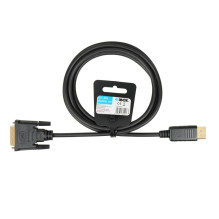 HDMI Kabelis - IBOX ITVFHDDVI012 HDMI Į DVI 2M Full HD Juodas