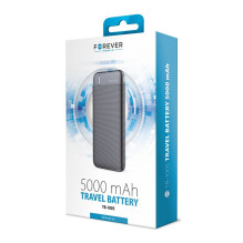 Forever Forever power bank TB-100S 5000 mAh black Forever Forever power bank TB-100S 5000 mAh black