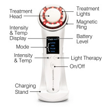 Rio Facelift &amp; Tone Beauty Spa, 6-In-1 Skincare Tool