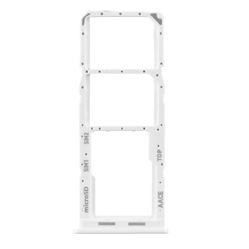 SIM card holder Samsung A13 A135 / A137 White original (service pack)
