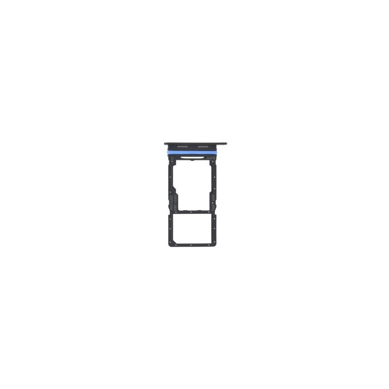 SIM card holder Samsung A165 A16 4G Black original (service pack)