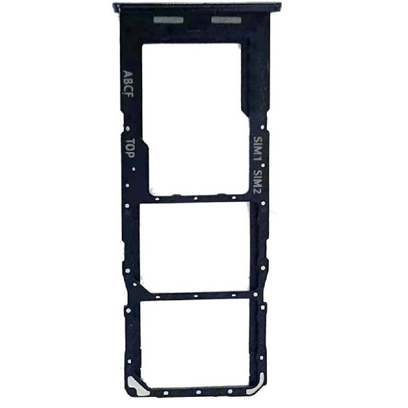 SIM card holder Samsung A236 A23 5G Black original (service pack)