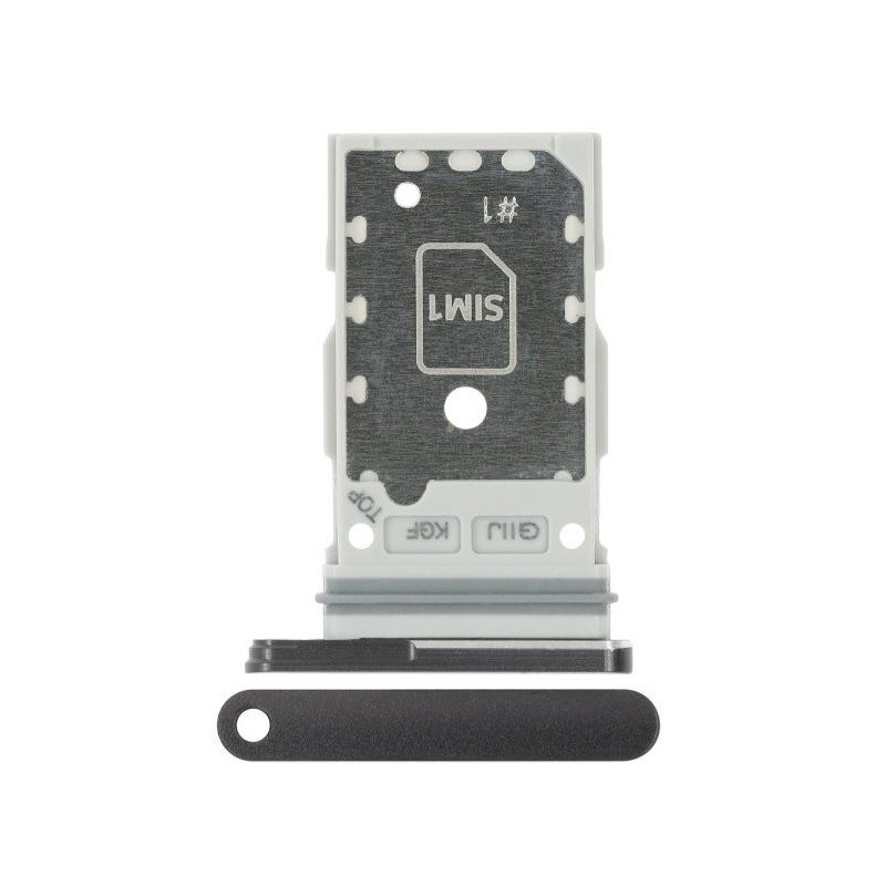 SIM card holder Samsung G990 S21 FE Graphite original (service pack)
