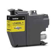 Rašalo Kasetė - Brother LC422XL 1500 Puslapių Geltona Rašalo Kasetė - Brother LC422XL 1500 Puslapių Geltona