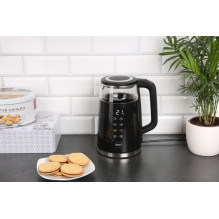 ELDOM C530 NEVO elektrinis virdulys 1,7 l 2200 W Juoda, Permatoma ELDOM C530 NEVO elektrinis virdulys 1,7 l 2200 W Juoda, Permatoma