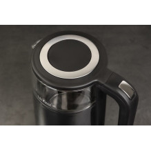 ELDOM C530 NEVO elektrinis virdulys 1,7 l 2200 W Juoda, Permatoma ELDOM C530 NEVO elektrinis virdulys 1,7 l 2200 W Juoda, Permatoma