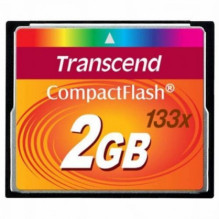 Transcend Compact Flash Card 133X / 2GB Class 10