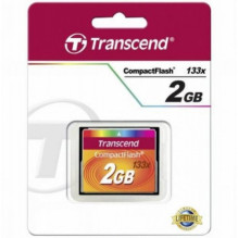 Transcend Compact Flash Card 133X / 2GB Class 10