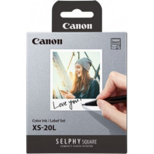 „Canon XS-20L Selphy Square“ laikmenų paketas „Canon XS-20L Selphy Square“ laikmenų paketas