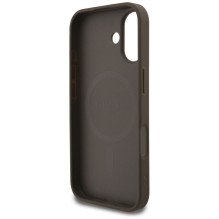 GUESS case for IPHONE 17 compatible with MagSafe GUHMP17SP4SM4MW (PU 4G Small 4G and Classic) brown