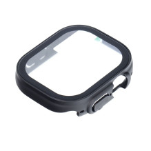 Bestsuit Case with Hybrid Glass for Apple Watch Ultra / Ultra 2 / Ultra 3 49mm - black Bestsuit Case with Hybrid Glass for Apple Watch Ultra / Ultra 2 / Ultra 3 49mm - black