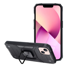 iPhone 13 dėklas, juodas, Nitro