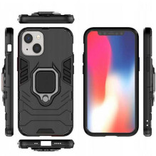 iPhone 13 dėklas, juodas, Nitro