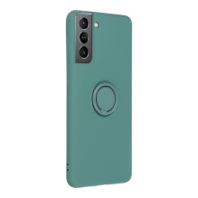 Case for Samsung A54 5G Silicone Ring green