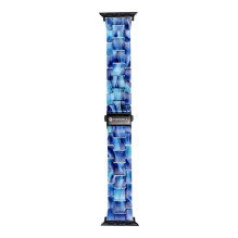 Strap to Apple Watch Forcell F-Design FA04 marbled resin clasp 38 / 40 / 41 mm blue Strap to Apple Watch Forcell F-Design FA04 marbled resin clasp 38 / 40 / 41 mm blue