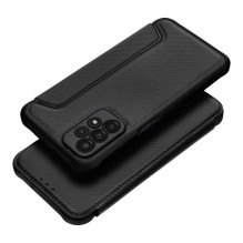 Atverčiamas dėklas, skirtas „Samsung A23 5G Razor Book“, juodas