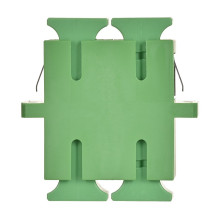Alantec FOA-SCA-SMD fibre optic adapter SC / APC Black, Green 1 pc(s)