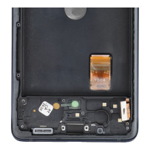 „ServicePack“ LCD ekranas SAMSUNG S20 FE 4G 5G GH82-24219A mėlynas