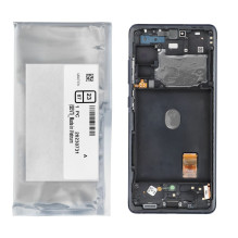 „ServicePack“ LCD ekranas SAMSUNG S20 FE 4G 5G GH82-24219A mėlynas