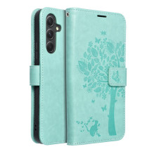 Flip case for Samsung A54 5G Mezzo Book tree green