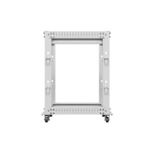 LANBERG OPEN RACK 19" 15U 600X600-1100 ADJUSTABLE GREY
