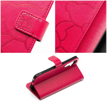 Flip case for Samsung A56 5G Mezzo Book teddy bear magenta Flip case for Samsung A56 5G Mezzo Book teddy bear magenta