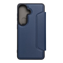 Atverčiamas dėklas, skirtas „Samsung S26 Razor Book“, mėlynas Atverčiamas dėklas, skirtas „Samsung S26 Razor Book“, mėlynas
