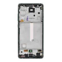 „ServicePack“ LCD ekranas SAMSUNG A52S 5G A528B GH82-26861C violetinis