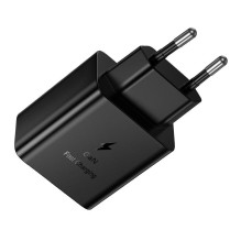 Telefono įkroviklis Hoco USB C QC PD 45W N77 juodas Telefono įkroviklis Hoco USB C QC PD 45W N77 juodas