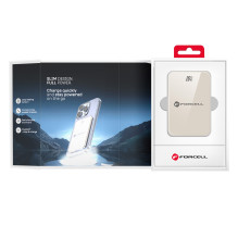 Išorinė baterija, suderinama su „MagSafe Forcell F-Energy SuperSlim F10K8 QC4.0 PD3.0 15W 10000 mAh“, titano dykumos spa Išorinė baterija, suderinama su „MagSafe Forcell F-Energy SuperSlim F10K8 QC4.0 PD3.0 15W 10000 mAh“, titano dykumos spa