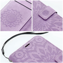 Atverčiamas dėklas Xiaomi Redmi NOTE 15 PRO 5G Mezzo Book, mandalų violetinis Atverčiamas dėklas Xiaomi Redmi NOTE 15 PRO 5G Mezzo Book, mandalų violetinis
