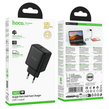 Phone GaN charger Hoco USB C PD AVS 40W max 60W N83 black