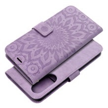 Atverčiamas dėklas Xiaomi Redmi NOTE 15 PRO PLUS 5G Mezzo Book, mandalų violetinis Atverčiamas dėklas Xiaomi Redmi NOTE 15 PRO PLUS 5G Mezzo Book, mandalų violetinis