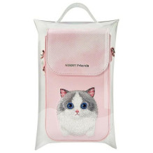NIMMY phone bag BIG EYED PET 2.0 Cat pink NIMMY phone bag BIG EYED PET 2.0 Cat pink