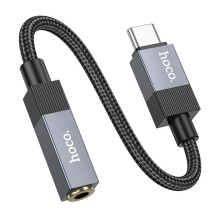 Adapter AUX USB C to Jack 3,5 mm Hoco UPA32C UPA32C black Adapter AUX USB C to Jack 3,5 mm Hoco UPA32C UPA32C black