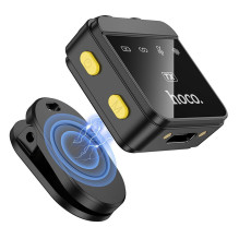 Belaidis prisegamas mikrofonas „Lightning“ / USB C „Hoco“ 2 vnt. L17 juodas Belaidis prisegamas mikrofonas „Lightning“ / USB C „Hoco“ 2 vnt. L17 juodas