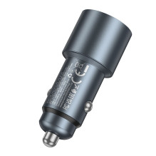 Car charger Hoco USB A + USB C PD QC3.0 48W Z60 black Car charger Hoco USB A + USB C PD QC3.0 48W Z60 black