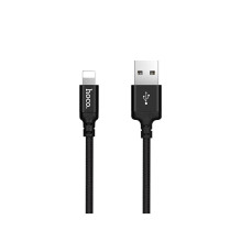 Cable USB A to Lightning Hoco 2A 2 m X14 black Cable USB A to Lightning Hoco 2A 2 m X14 black