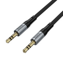 Kabelis AUX lizdas 3,5 mm į 3,5 mm lizdą Hoco 1,5 m UPA33 juodas Kabelis AUX lizdas 3,5 mm į 3,5 mm lizdą Hoco 1,5 m UPA33 juodas