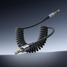 Cable AUX Jack 3,5 mm to Jack 3,5 mm Hoco 1,5 m UPA33 black Cable AUX Jack 3,5 mm to Jack 3,5 mm Hoco 1,5 m UPA33 black