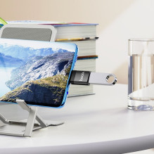 Adapteris OTG USB C į USB A Hoco UA17 juodas Adapteris OTG USB C į USB A Hoco UA17 juodas