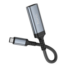 USB C į HDTV konvertavimo kabelis Hoco UA43A 4K 30Hz 0,2 m metalo pilkas USB C į HDTV konvertavimo kabelis Hoco UA43A 4K 30Hz 0,2 m metalo pilkas